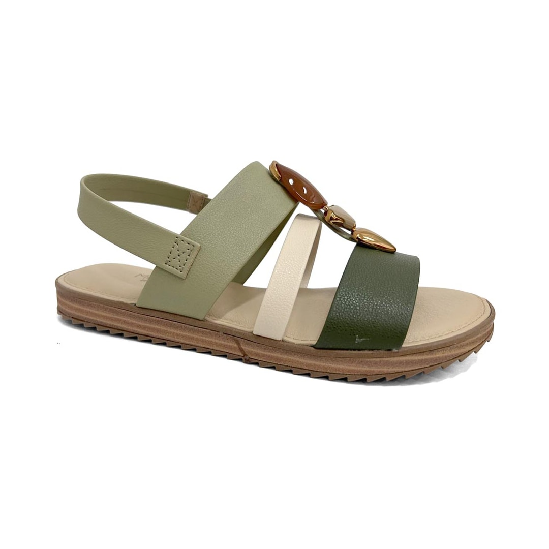 Sandália Modare Rasteira Conforto 7141.144 Verde Sandália Modare Rasteira Conforto 7141.144 Verde
