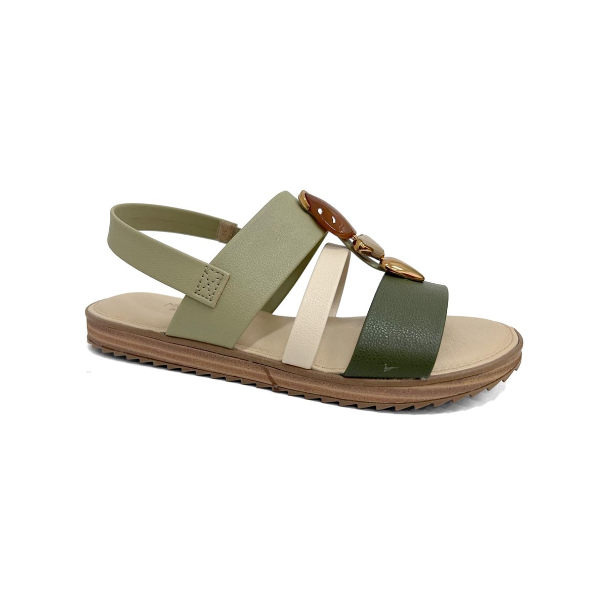 Sandália Modare Rasteira Conforto 7141.144 Verde Sandália Modare Rasteira Conforto 7141.144 Verde