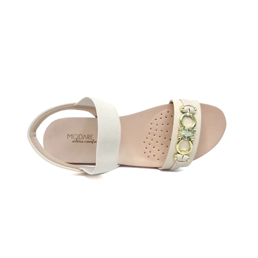 Sandália Modare Ultra Conforto 7132.142 Creme Sandália Modare Ultra Conforto 7132.142 Creme