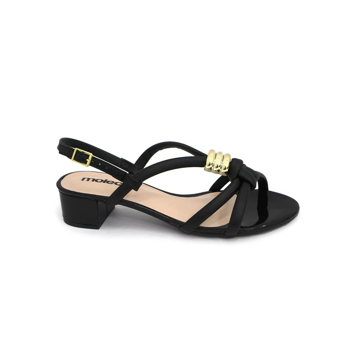 Sandália Moleca 5259.843 Preto