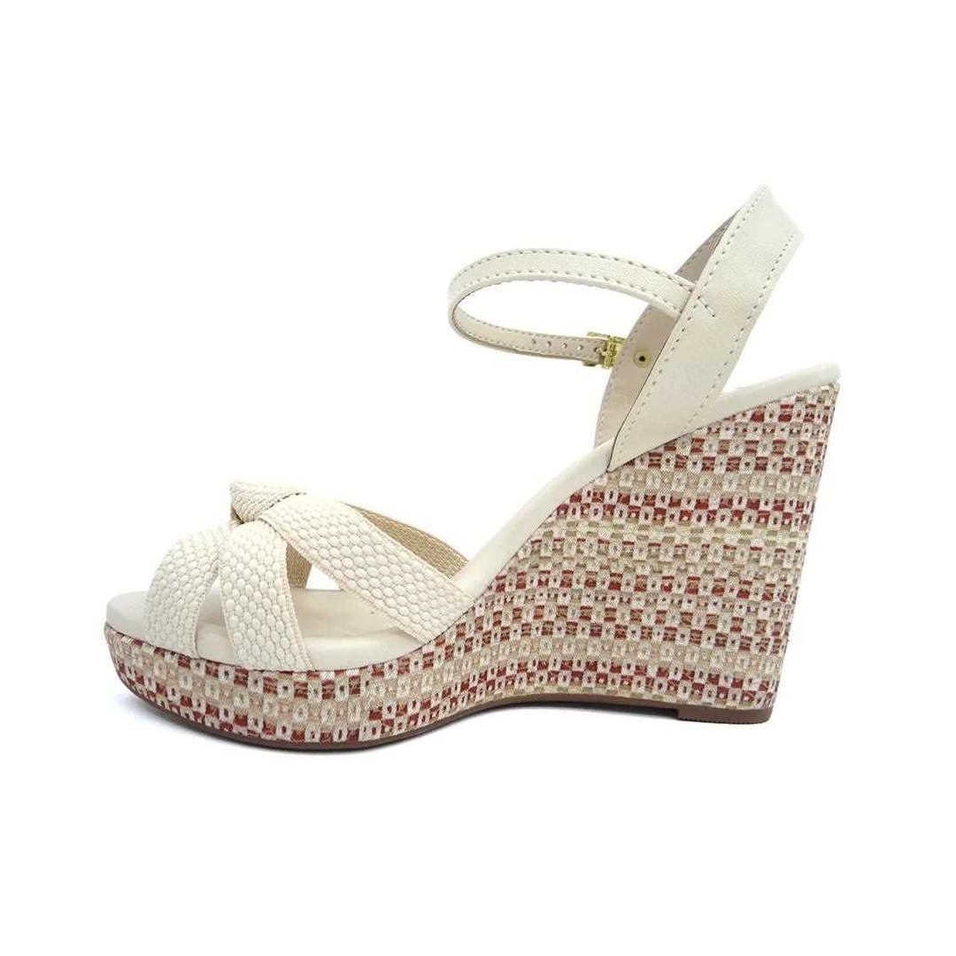 Sandália Moleca Anabela 5411.1127 Creme Sandália Moleca Anabela 5411.1127 Creme