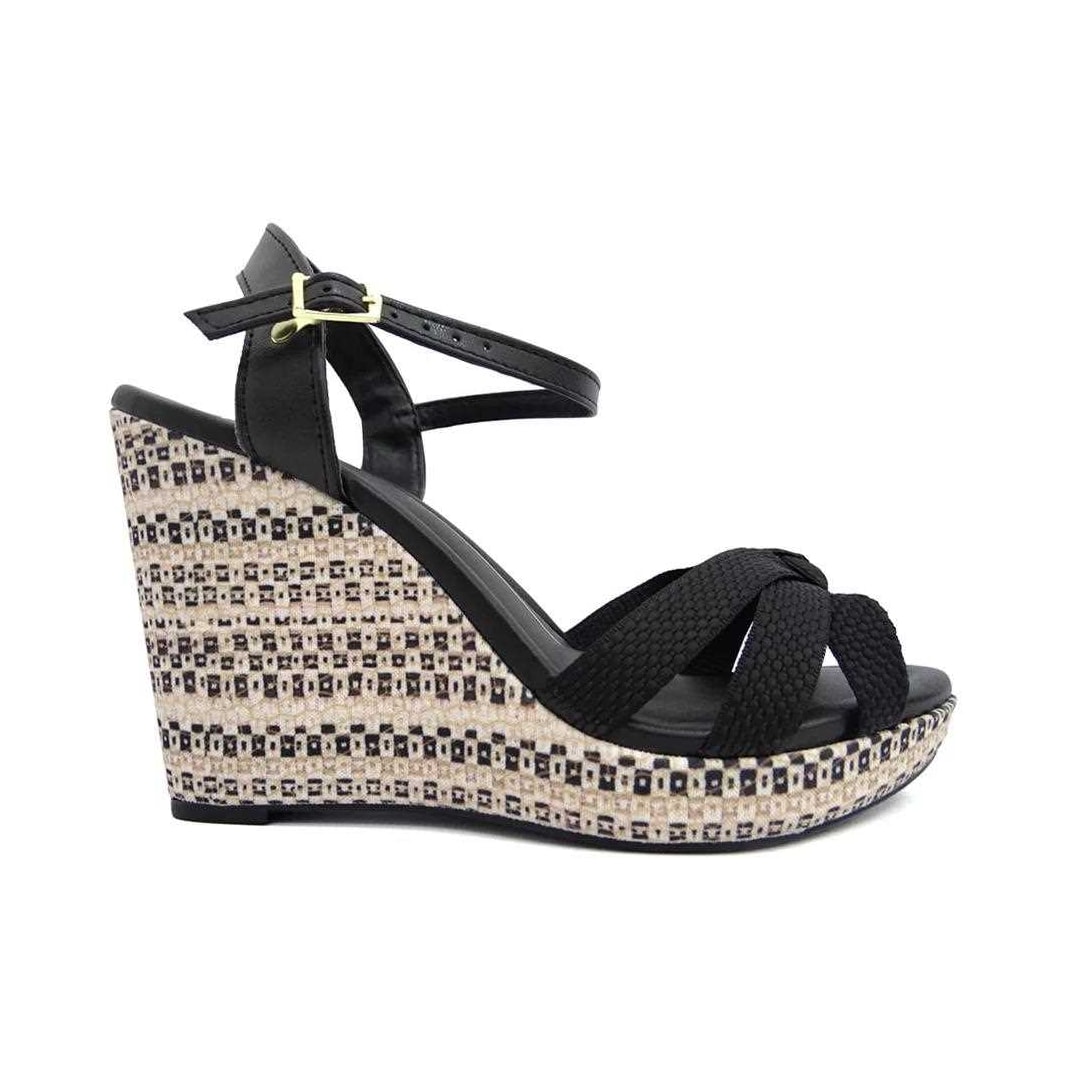 Sandália Moleca Anabela 5411.1127 Preto