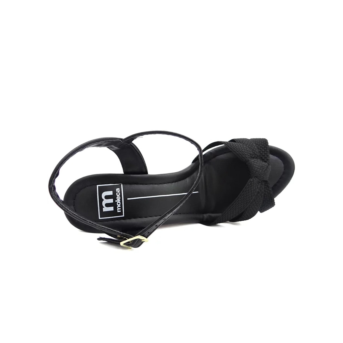 Sandália Moleca Anabela 5411.1127 Preto Sandália Moleca Anabela 5411.1127 Preto