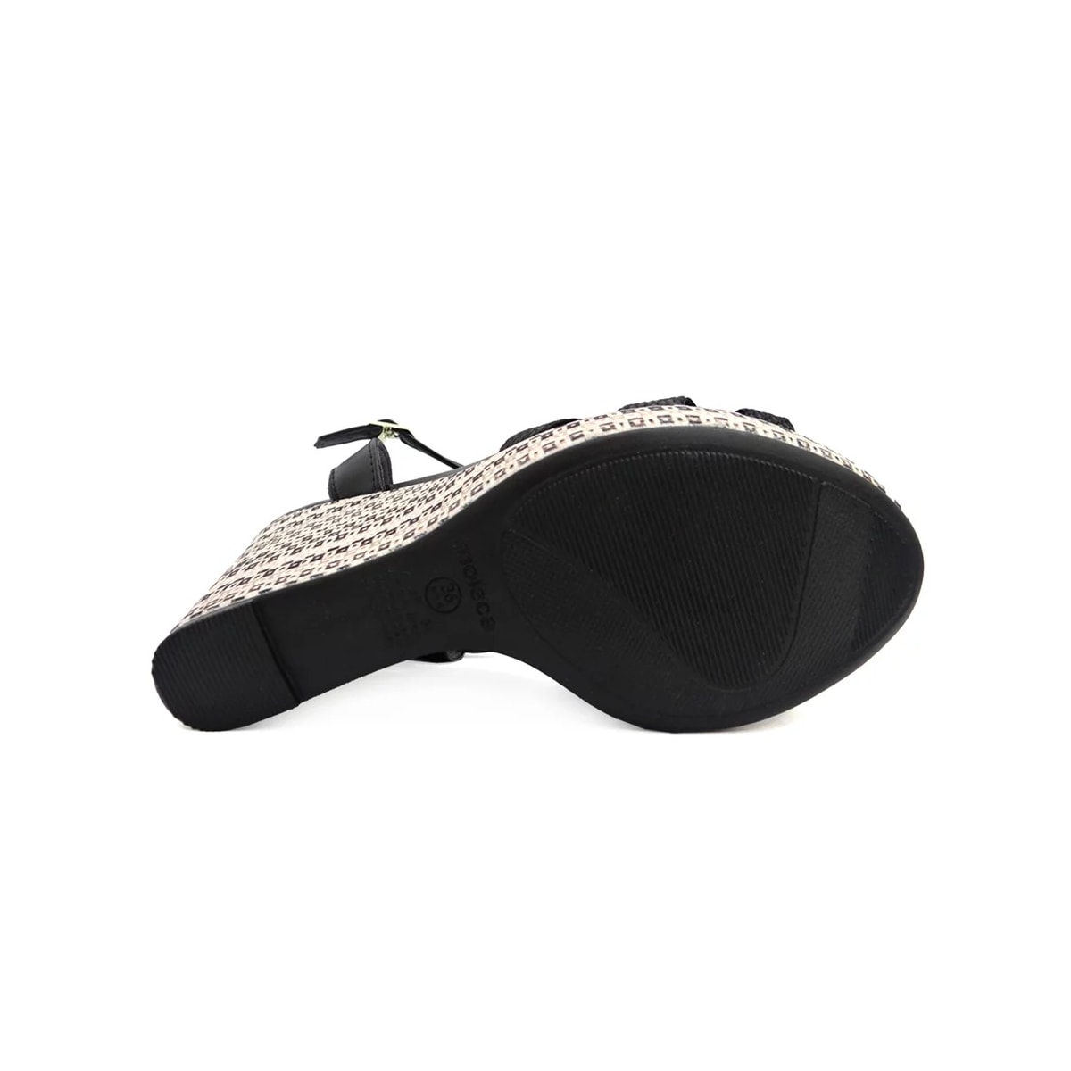 Sandália Moleca Anabela 5411.1127 Preto Sandália Moleca Anabela 5411.1127 Preto