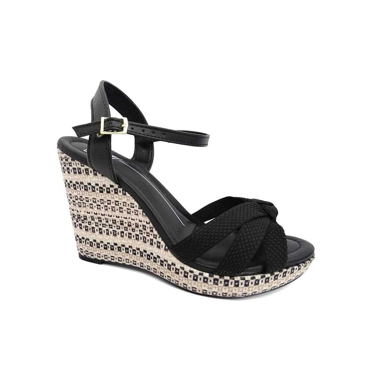 Sandália Moleca Anabela 5411.1127 Preto Sandália Moleca Anabela 5411.1127 Preto