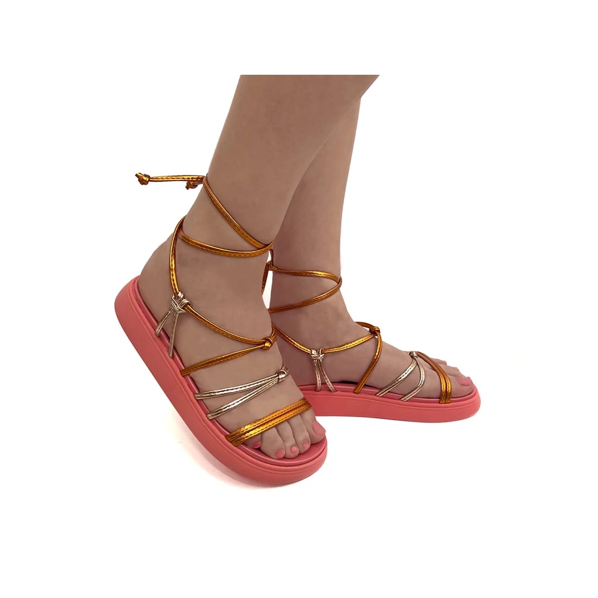 Sandália Moleca Birken Amarração 5469.115 Sandália Moleca Birken Amarração 5469.115