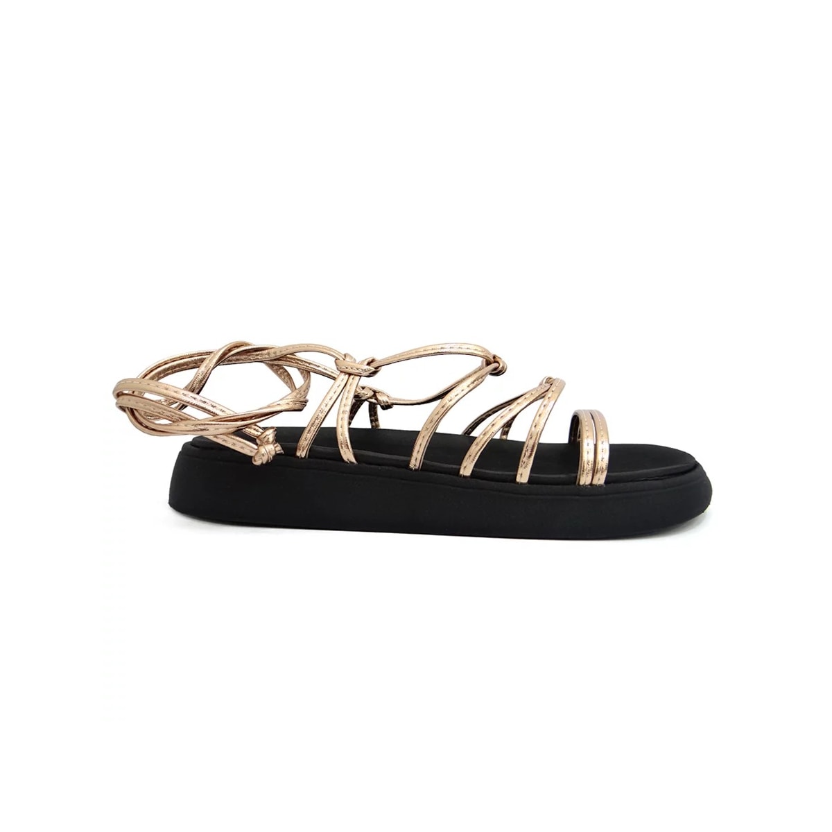 Sandália Moleca Birken Amarração 5469.115 Preto Sandália Moleca Birken Amarração 5469.115 Preto