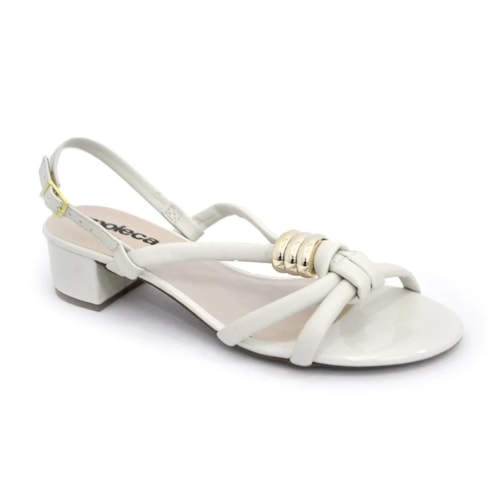 Sandalia Moleca Feminina 5259.843 Branco