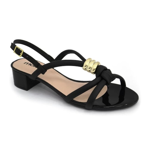 Sandalia Moleca Feminina 5259.843 Preto