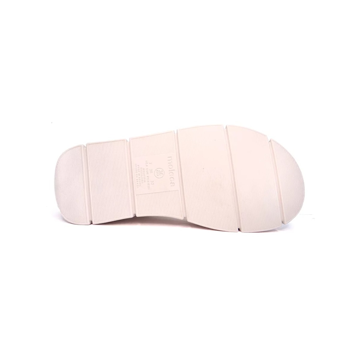 Sandália Moleca Papete Flatform 5483.109 Branco Off