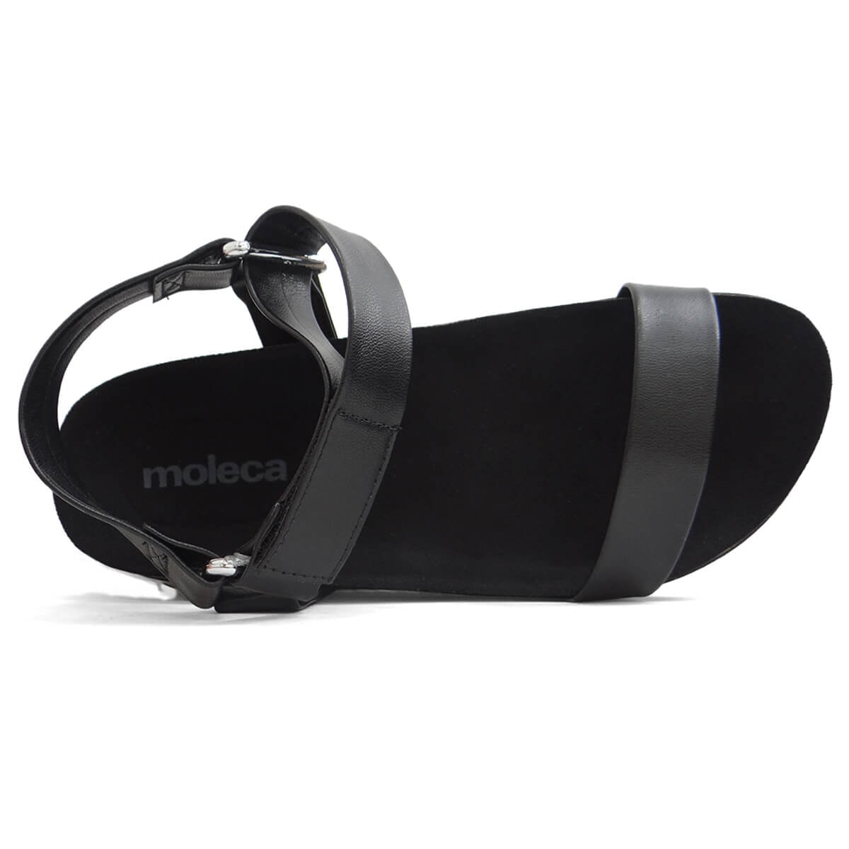 Sandália Moleca Papete Flatform 5500.101 Preto Sandália Moleca Papete Flatform 5500.101 Preto