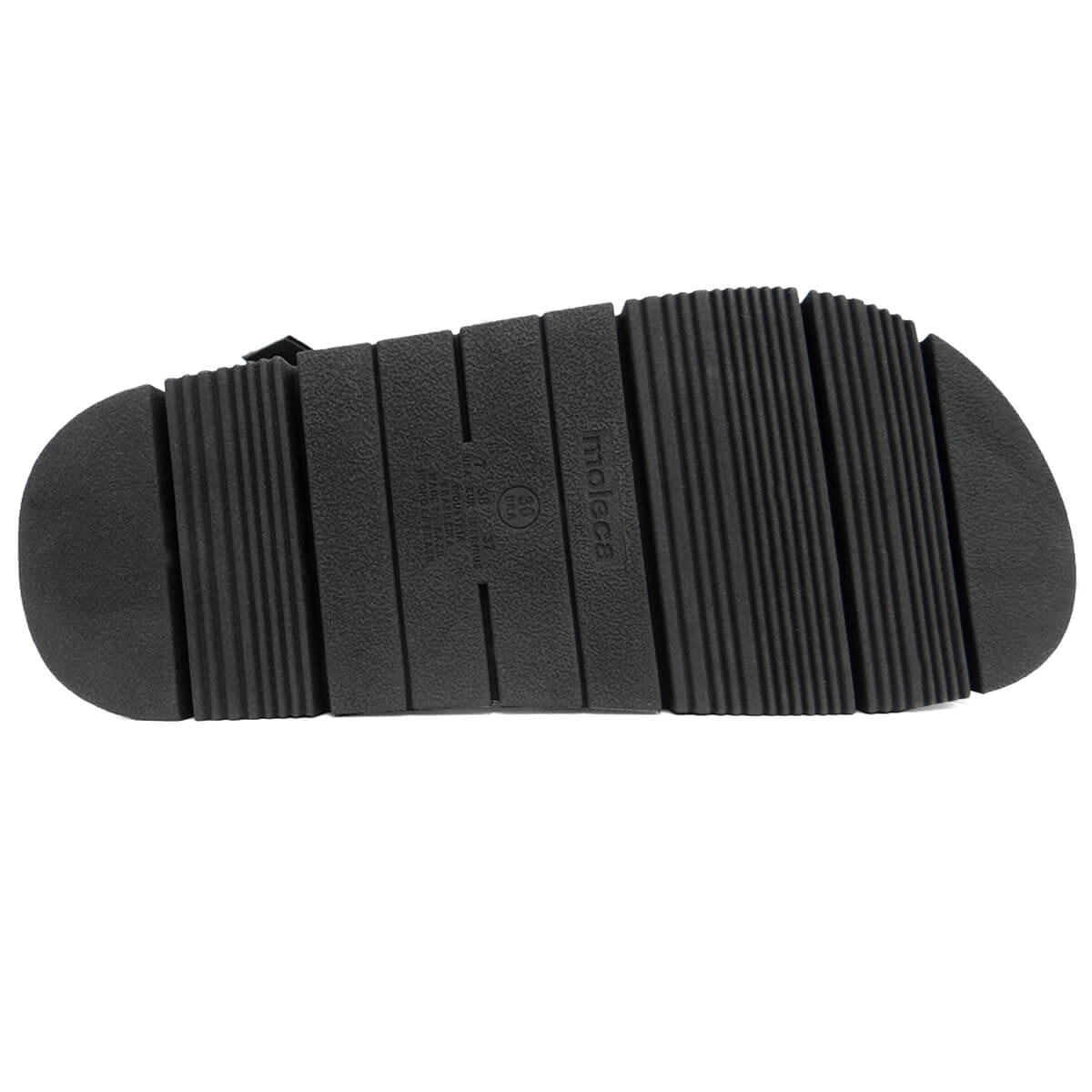 Sandália Moleca Papete Flatform 5513.104 Preto Sandália Moleca Papete Flatform 5513.104 Preto