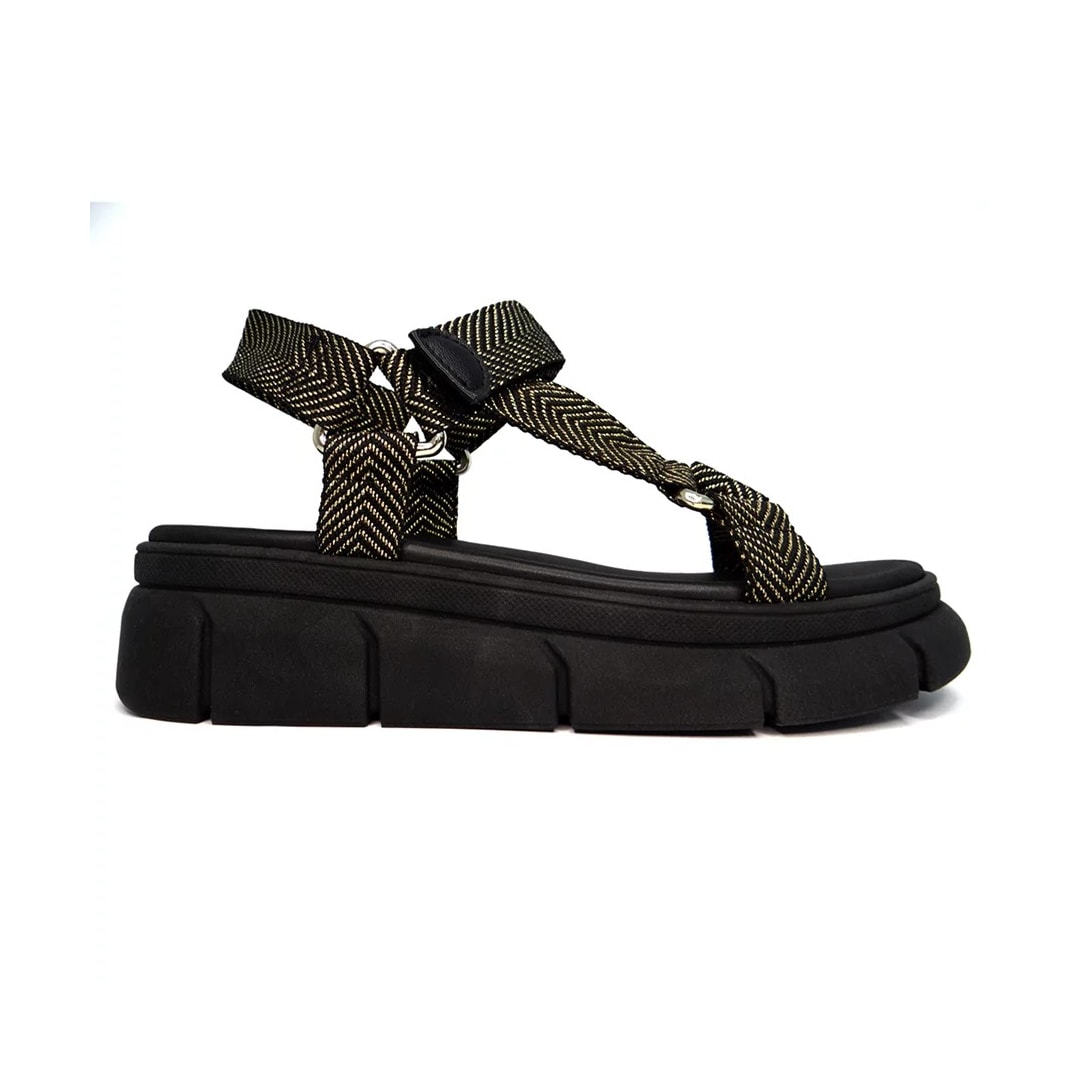 Sandália Moleca Papeteflatform 5483.103 Preto