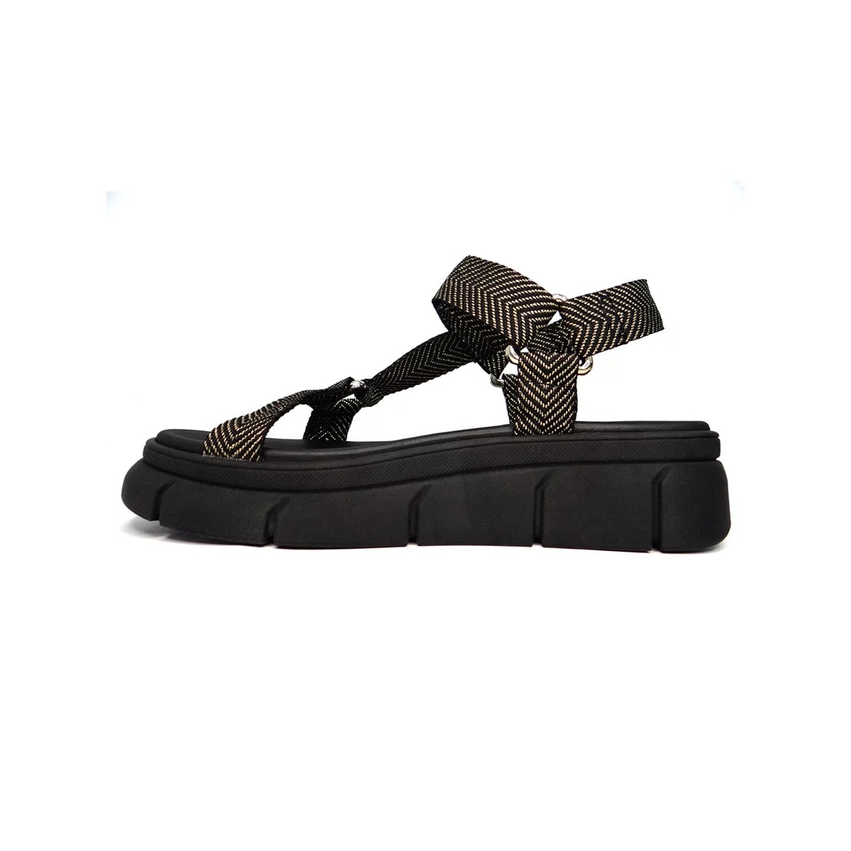 Sandália Moleca Papeteflatform 5483.103 Preto Sandália Moleca Papeteflatform 5483.103 Preto