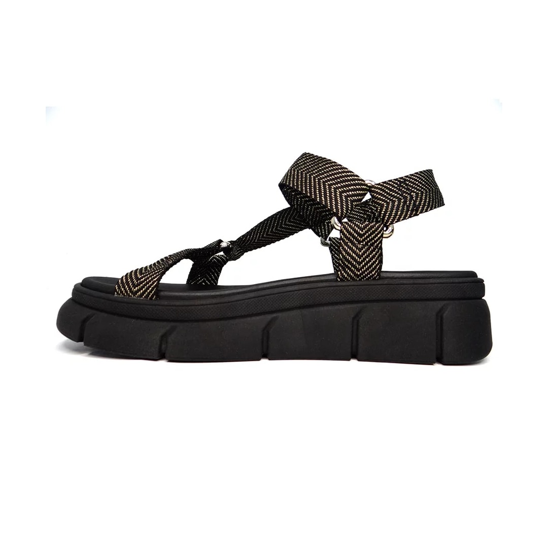 Sandália Moleca Papeteflatform 5483.103 Preto