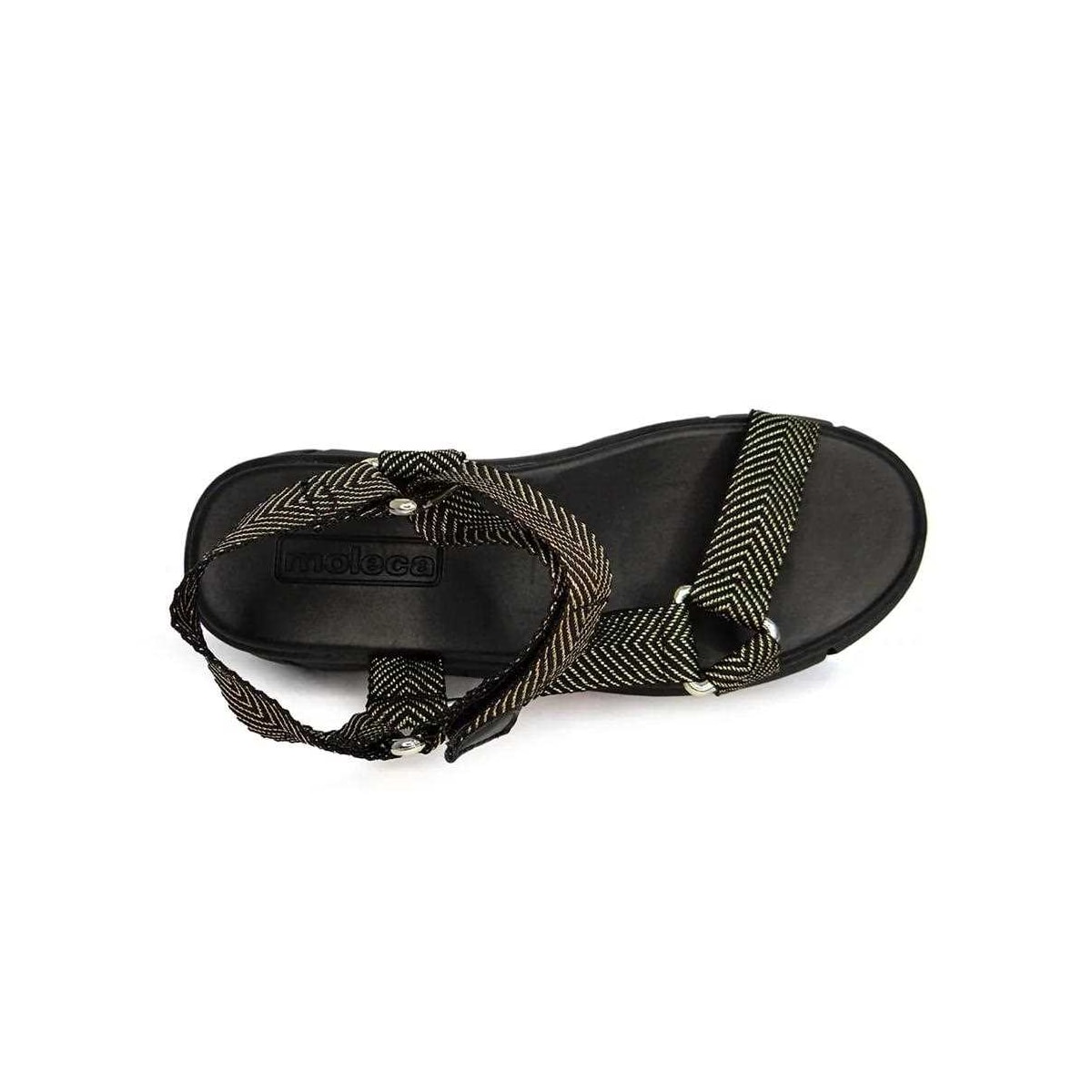 Sandália Moleca Papeteflatform 5483.103 Preto Sandália Moleca Papeteflatform 5483.103 Preto