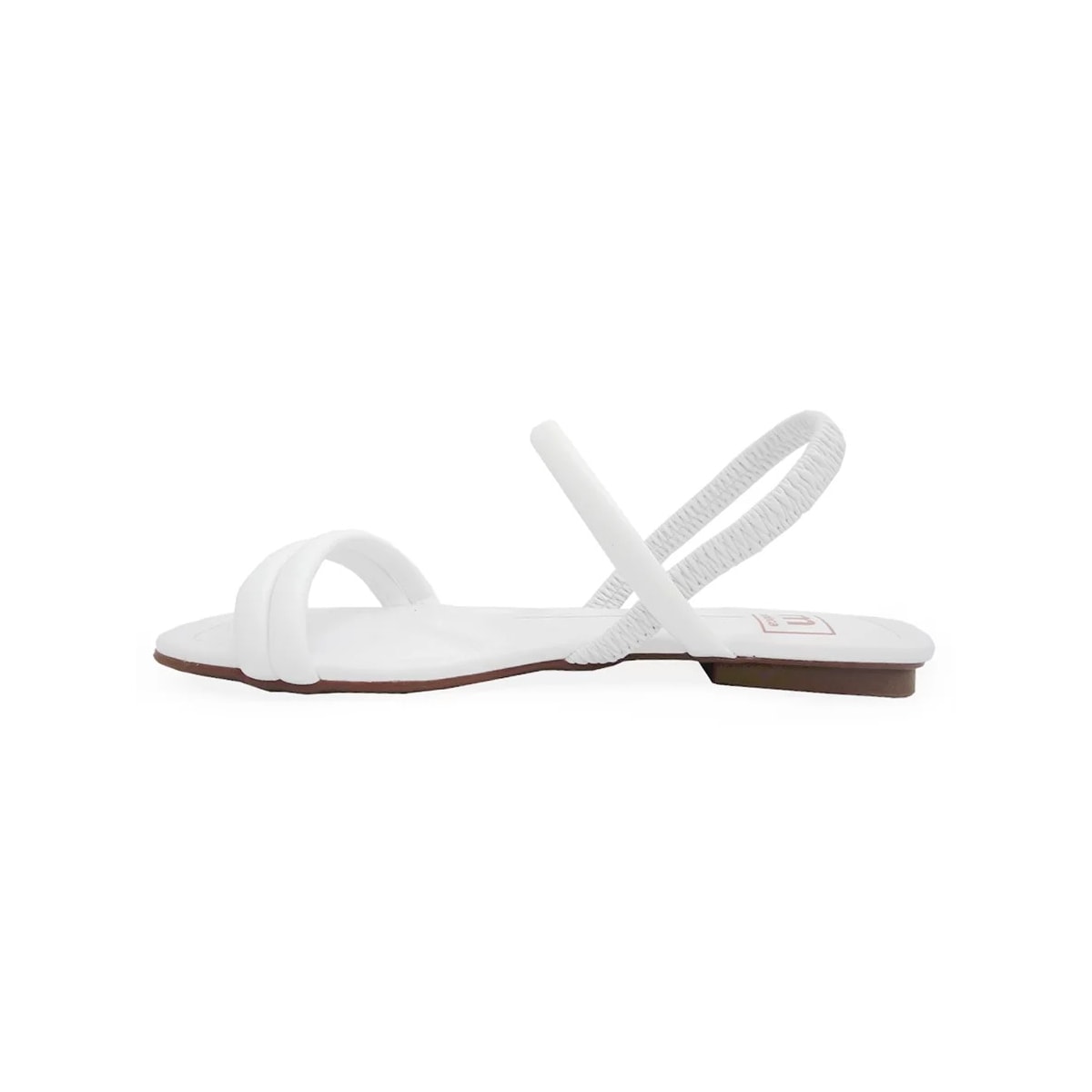 Sandália Moleca Rasteira 5462.111 Branco Sandália Moleca Rasteira 5462.111 Branco