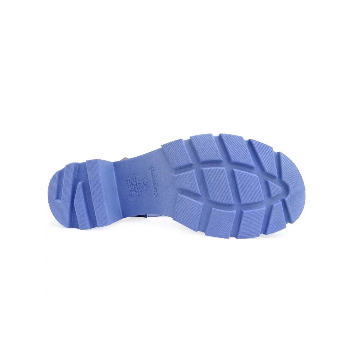 Sandália Moleca Salto Medio Tratorada 5476.106 Jeans Sandália Moleca Salto Medio Tratorada 5476.106 Jeans