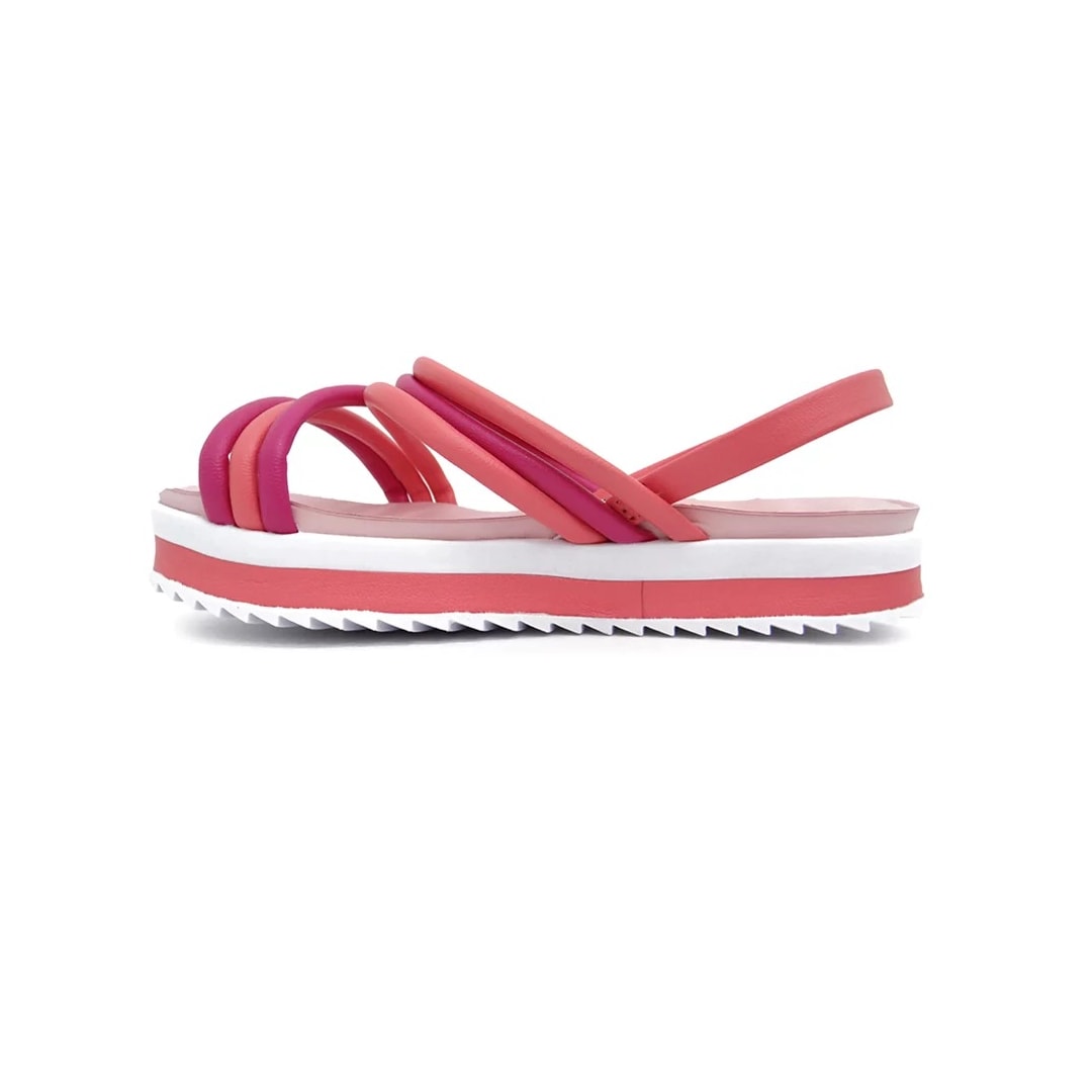 Sandália Molekinha Kids Menina 2305.1547 Coral/Pink