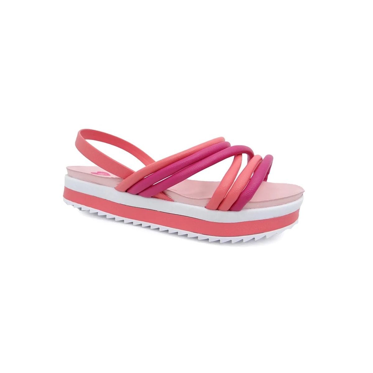 Sandália Molekinha Kids Menina 2305.1547 Coral/Pink Sandália Molekinha Kids Menina 2305.1547 Coral/Pink