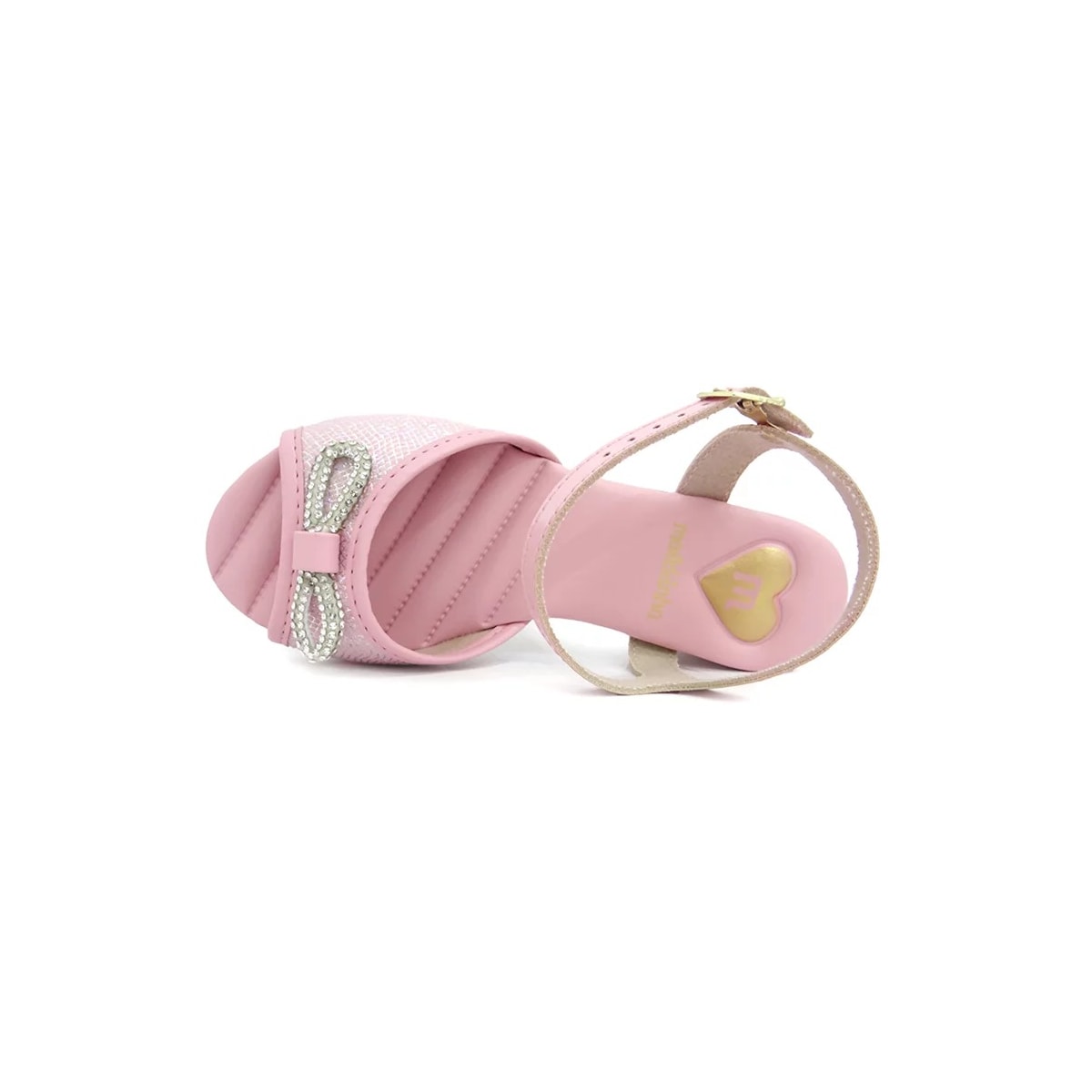 Sandália Molekinha Kids Menina 2318.232 Rosa Holografico Sandália Molekinha Kids Menina 2318.232 Rosa Holografico