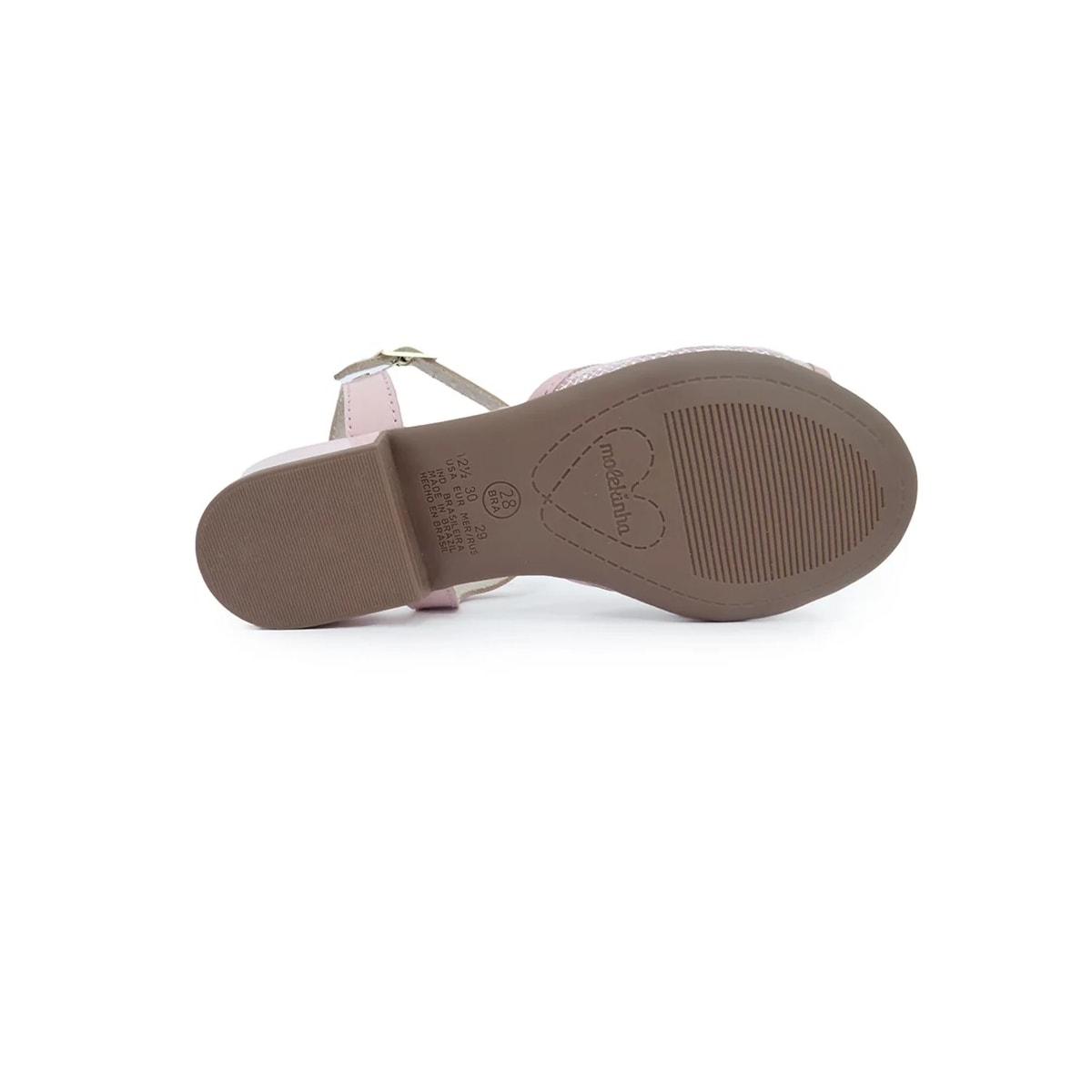 Sandália Molekinha Kids Menina 2318.232 Rosa Holografico Sandália Molekinha Kids Menina 2318.232 Rosa Holografico