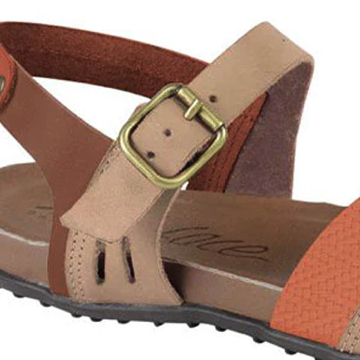 Sandália New Face 36749 Telha New Mix Sandália New Face 36749 Telha New Mix