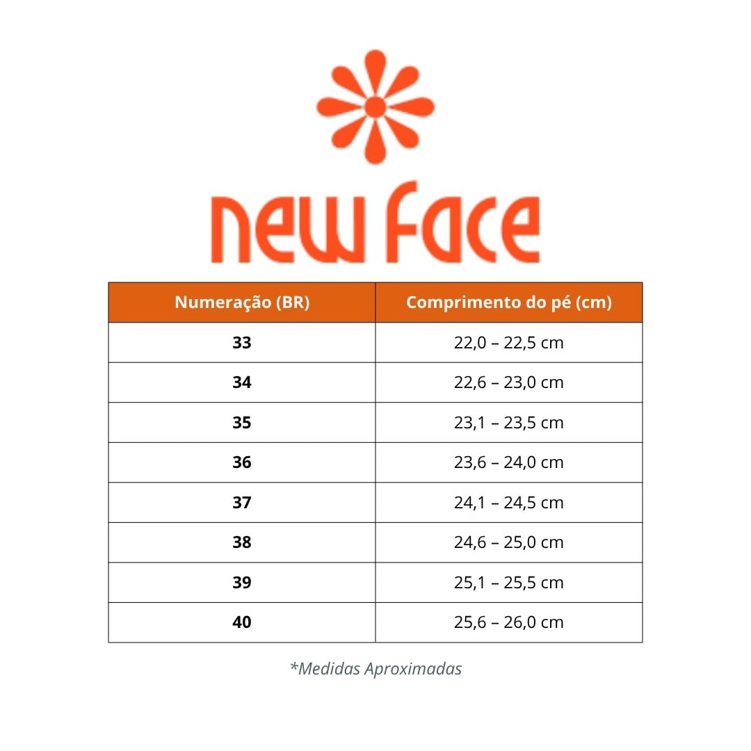Sandália New Face Conforto Couro 31416 Mel New