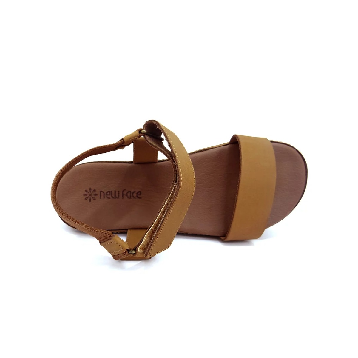 Sandália New Face Conforto De Couro 21812 Ambar Sandália New Face Conforto De Couro 21812 Ambar