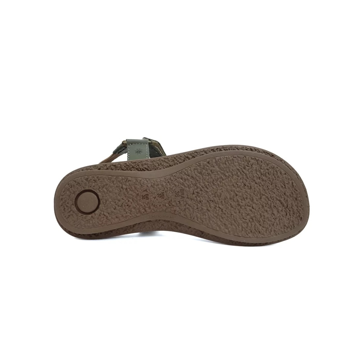 Sandália New Face Conforto De Couro 21812 Oliva Sandália New Face Conforto De Couro 21812 Oliva