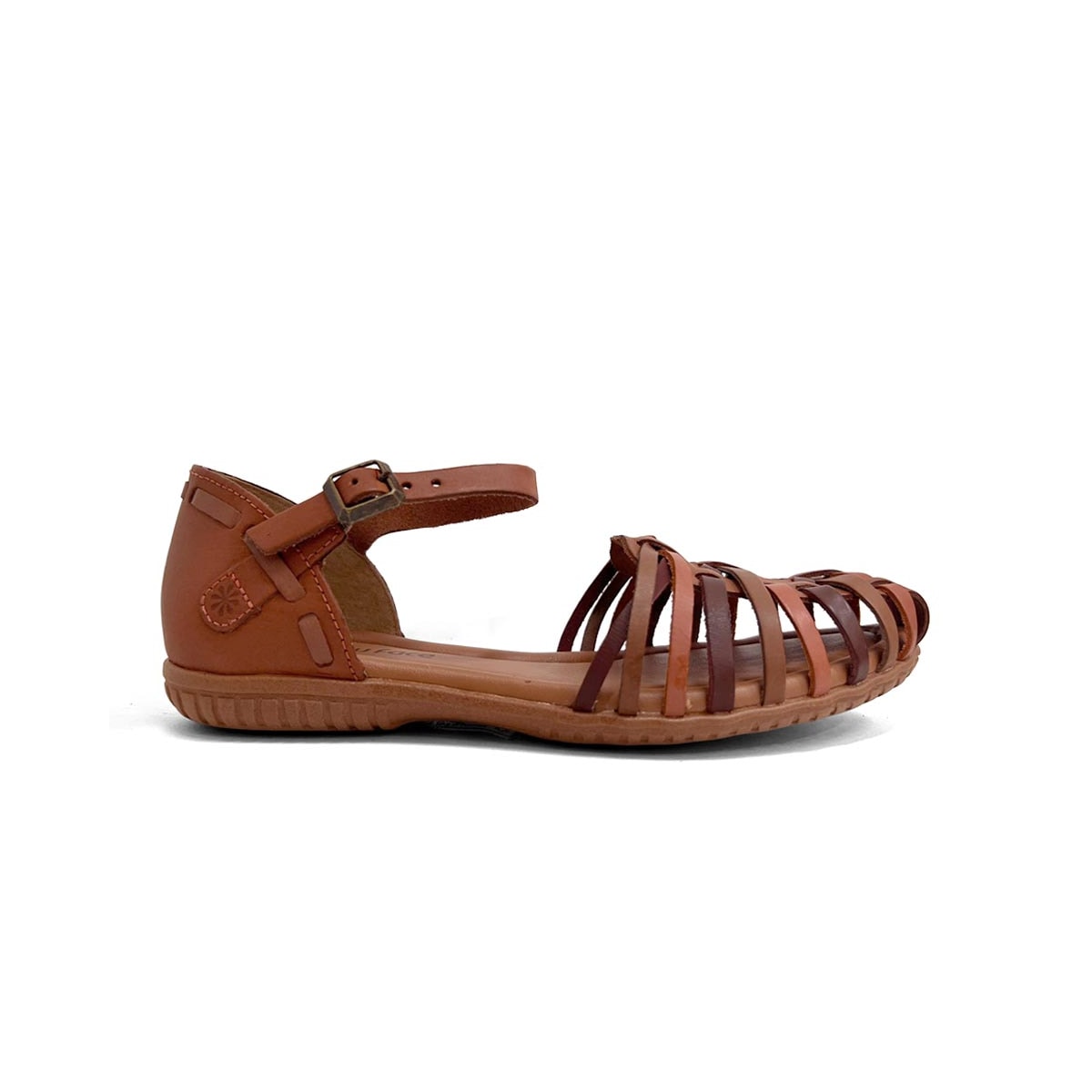 Sandália New Face Conforto De Couro 31401 Damasco Color Sandália New Face Conforto De Couro 31401 Damasco Color