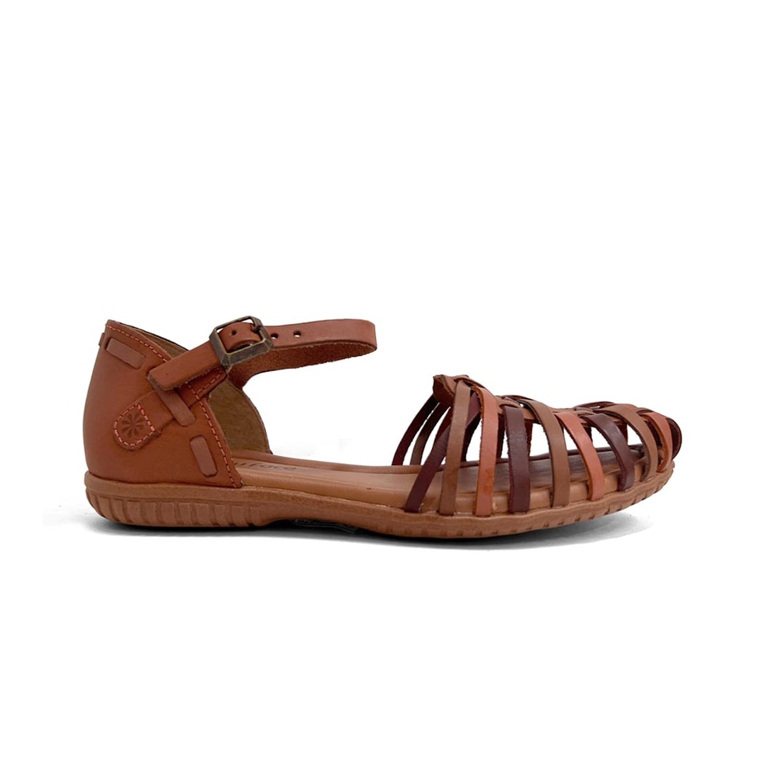 Sandália New Face Conforto De Couro 31401 Damasco Color Sandália New Face Conforto De Couro 31401 Damasco Color