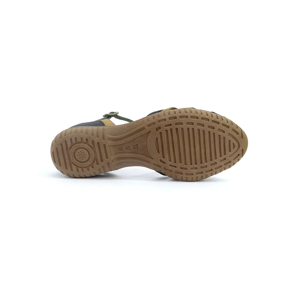 Sandália New Face Conforto De Couro 31402 Preto Color Sandália New Face Conforto De Couro 31402 Preto Color