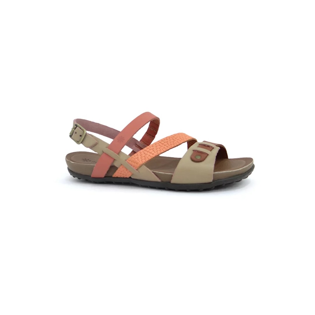 Sandália New Face Conforto de Couro 36746 Rosa Off Color Sandália New Face Conforto de Couro 36746 Rosa Off Color