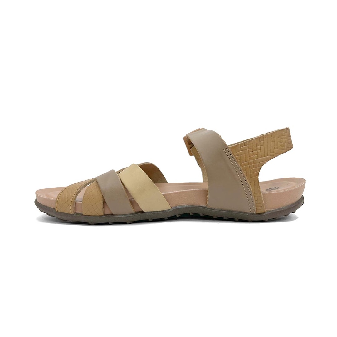 Sandália New Face Conforto De Couro 36754 Rosa Off Mix Sandália New Face Conforto De Couro 36754 Rosa Off Mix