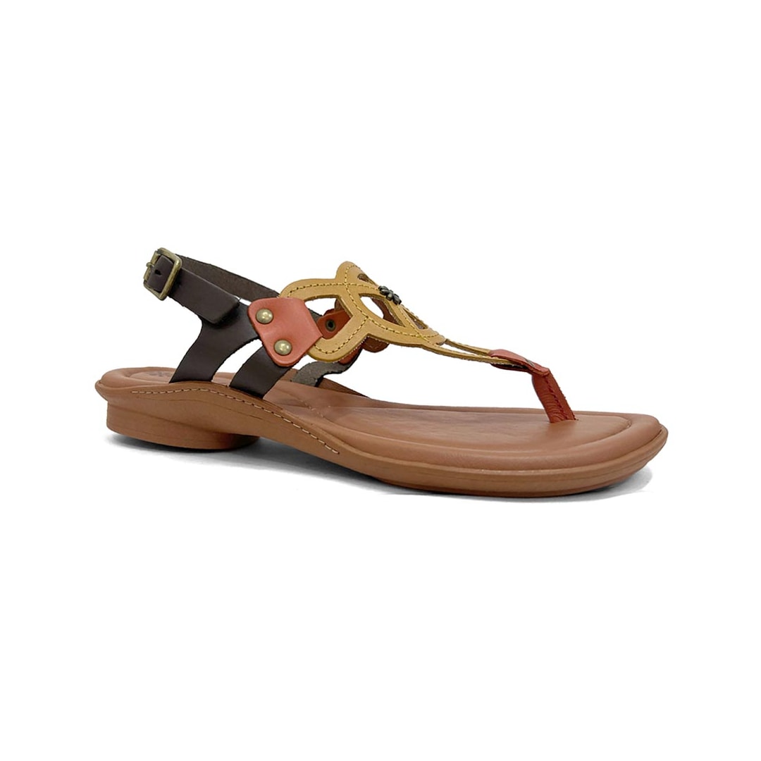 Sandalia New Face Conforto de Couro 37338 Cacau Sandalia New Face Conforto de Couro 37338 Cacau