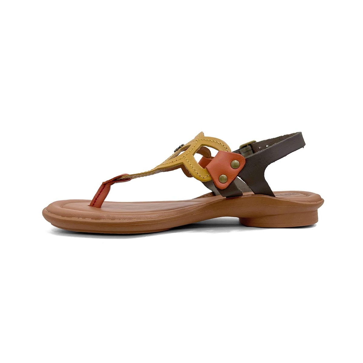 Sandalia New Face Conforto de Couro 37338 Cacau Sandalia New Face Conforto de Couro 37338 Cacau