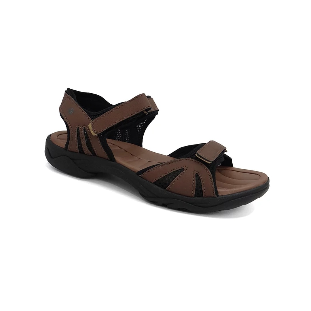 Sandália New Face Papete Confort 25306s18 Preto/Castanho