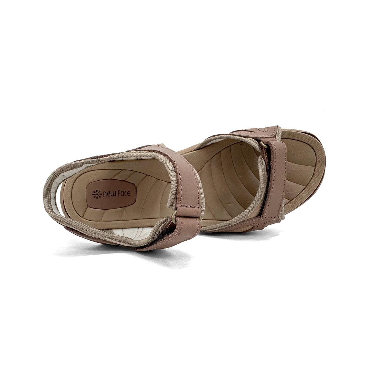 Sandália New Face Papete Ultraconforto 25307 Cafe Sandália New Face Papete Ultraconforto 25307 Cafe