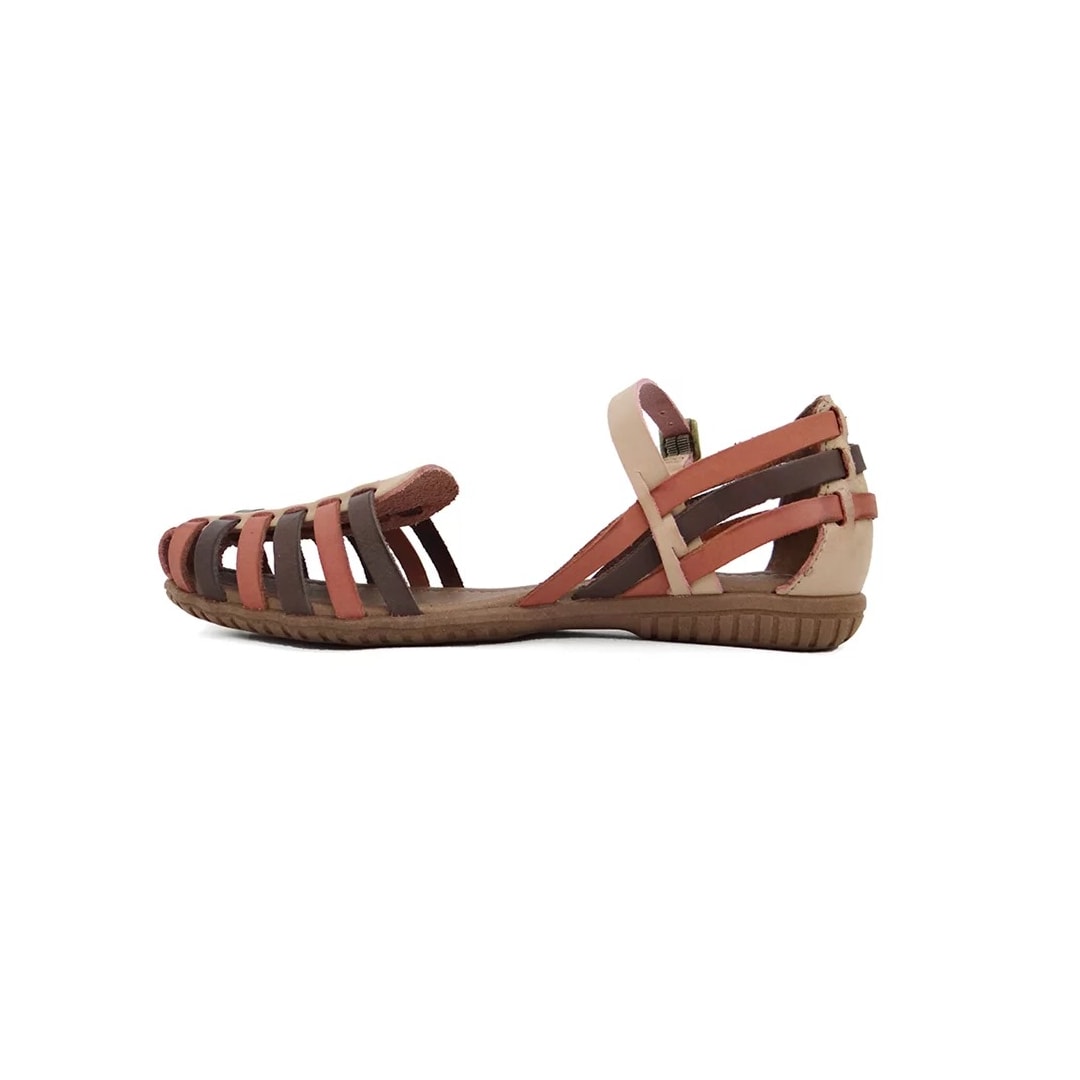 Sandália New Face Rasteira Feminino 31407 Rosa Off Mix Sandália New Face Rasteira Feminino 31407 Rosa Off Mix