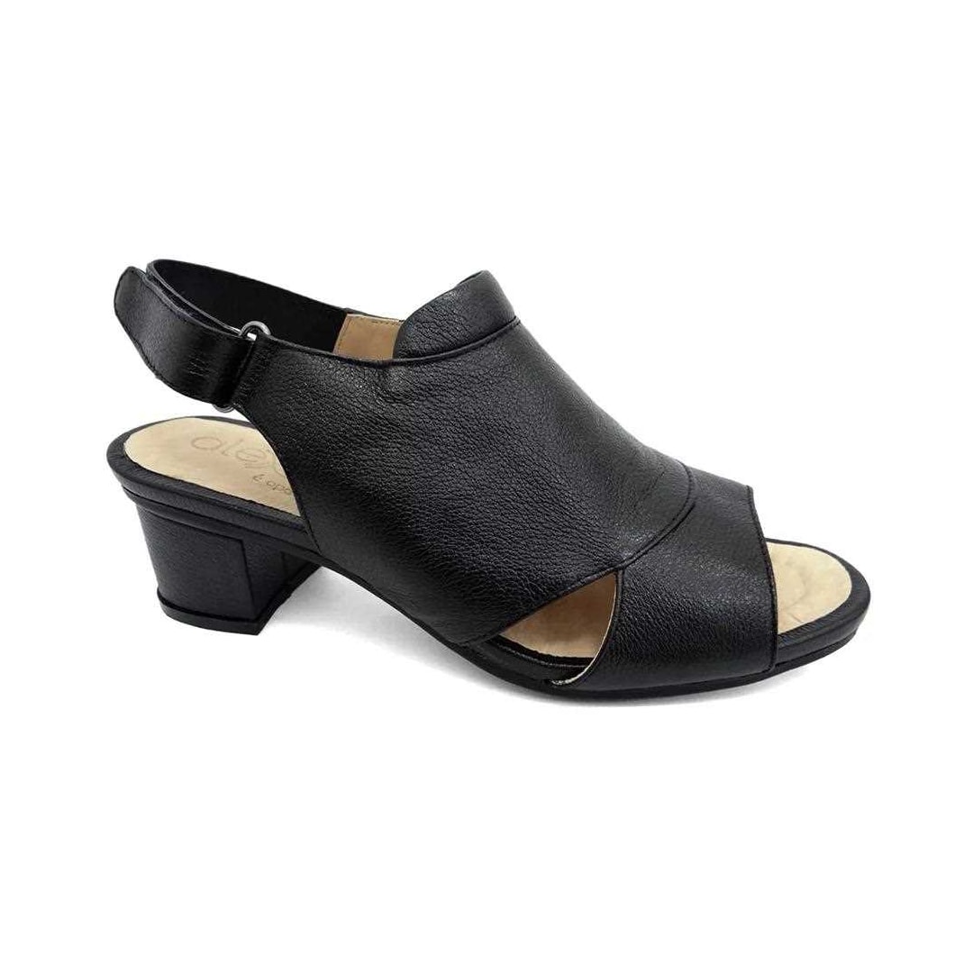 Sandália Opananken Couro Anatômica 44420 Preto
