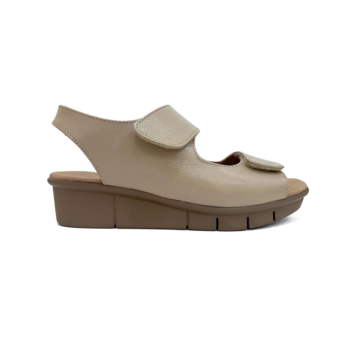 Sandália Opananken De Couro Anatômica 21818 Amendoa Sandália Opananken De Couro Anatômica 21818 Amendoa