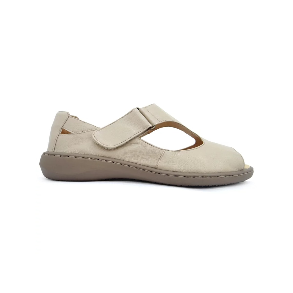 Sandália Opananken de Couro Anatômica 63632 Amendoa Sandália Opananken de Couro Anatômica 63632 Amendoa