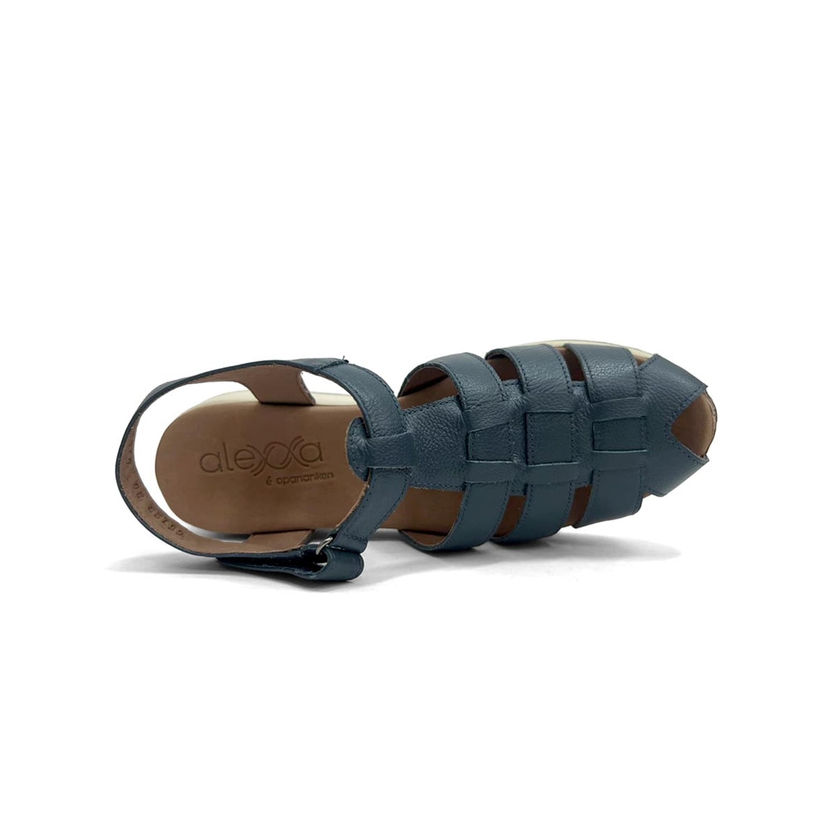 Sandália Opananken De Couro Anatomica 65123 Denim Sandália Opananken De Couro Anatomica 65123 Denim