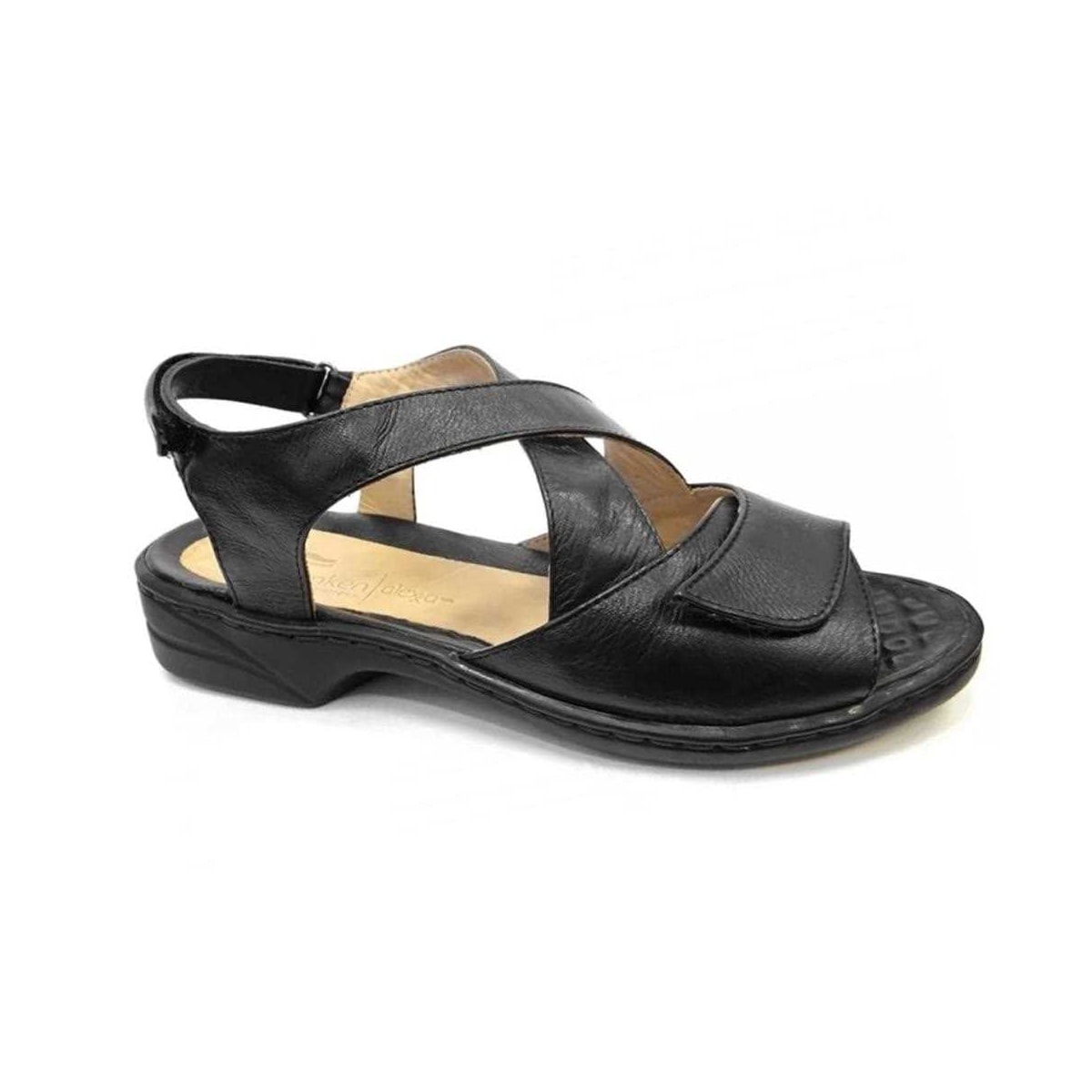 Sandália Opananken de Couro Anatômica 72811 Preto Sandália Opananken de Couro Anatômica 72811 Preto
