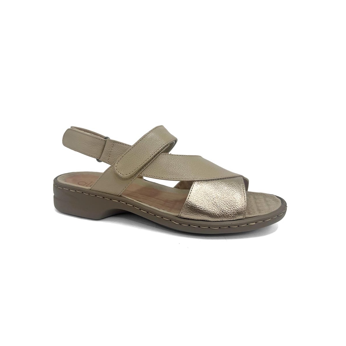 Sandália Opananken De Couro Anatomica 72823 Amendoa Sandália Opananken De Couro Anatomica 72823 Amendoa