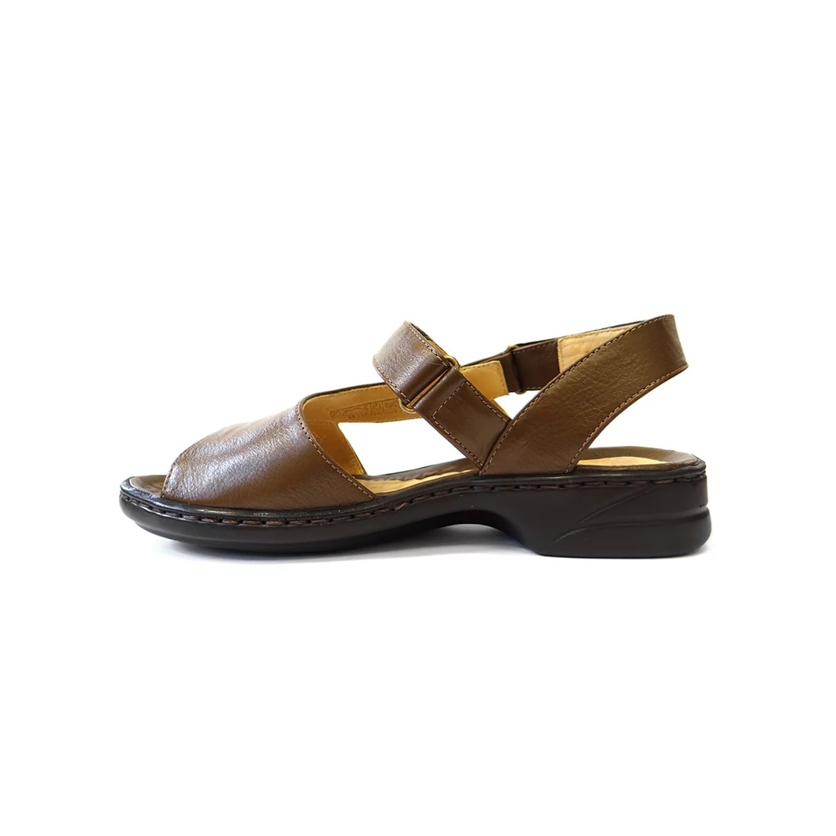 Sandália Opananken De Couro Anatômica 72823 Capuccino/Capuccino Sandália Opananken De Couro Anatômica 72823 Capuccino/Capuccino