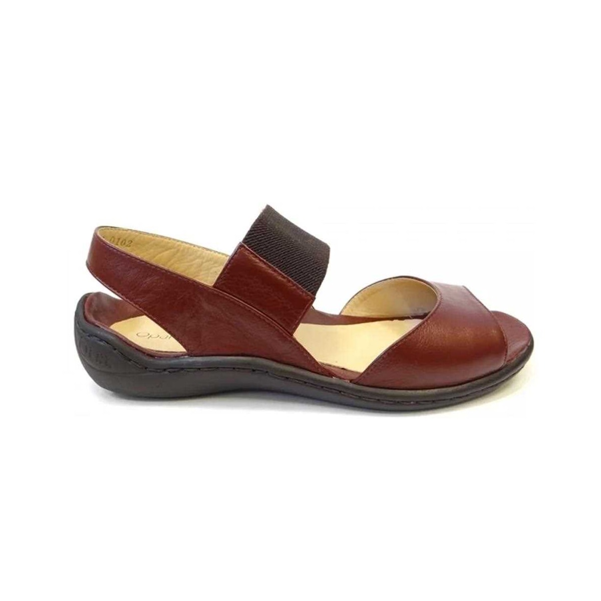 Sandália Opananken de Couro Anatômica 84515 Marsala/Rose Sandália Opananken de Couro Anatômica 84515 Marsala/Rose
