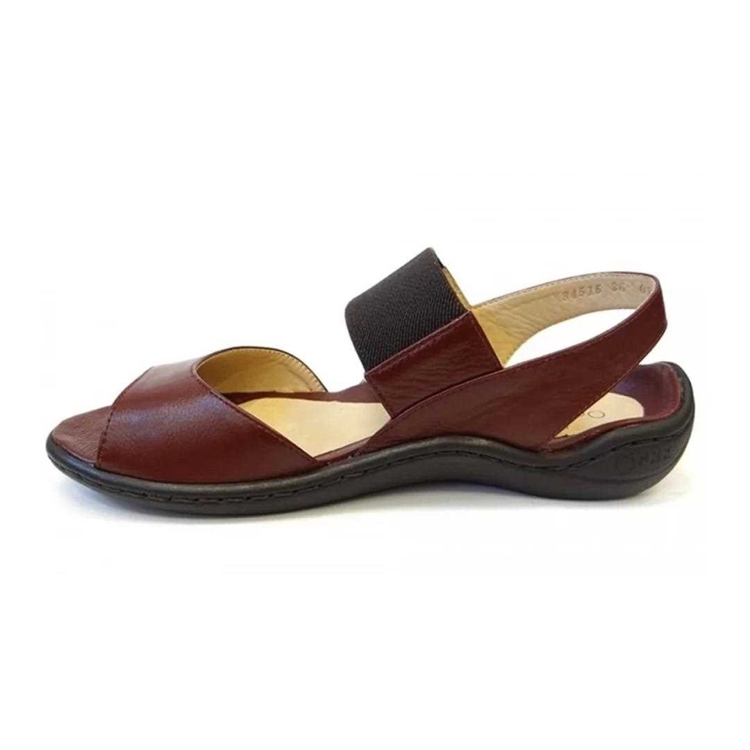 Sandália Opananken de Couro Anatômica 84515 Marsala/Rose