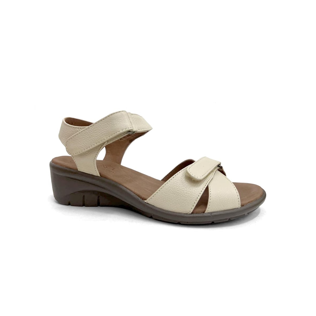 Sandália Opananken Feminina Couro Anatômica 42613 Off White Sandália Opananken Feminina Couro Anatômica 42613 Off White